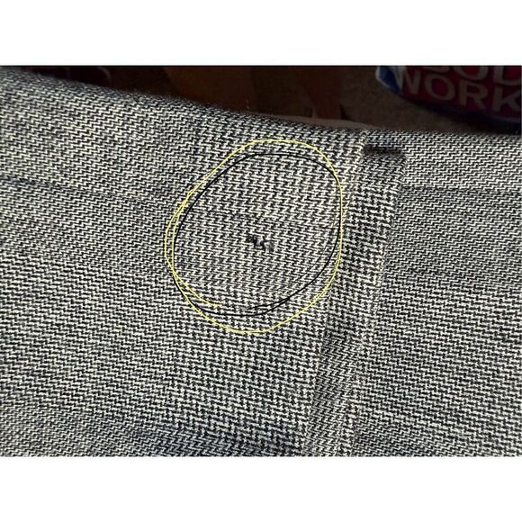 Escada Twyla Womens Trousers Dress Pants Straight Leg Gray 16 (EU 46)16 SMALL HO - Picture 3 of 16